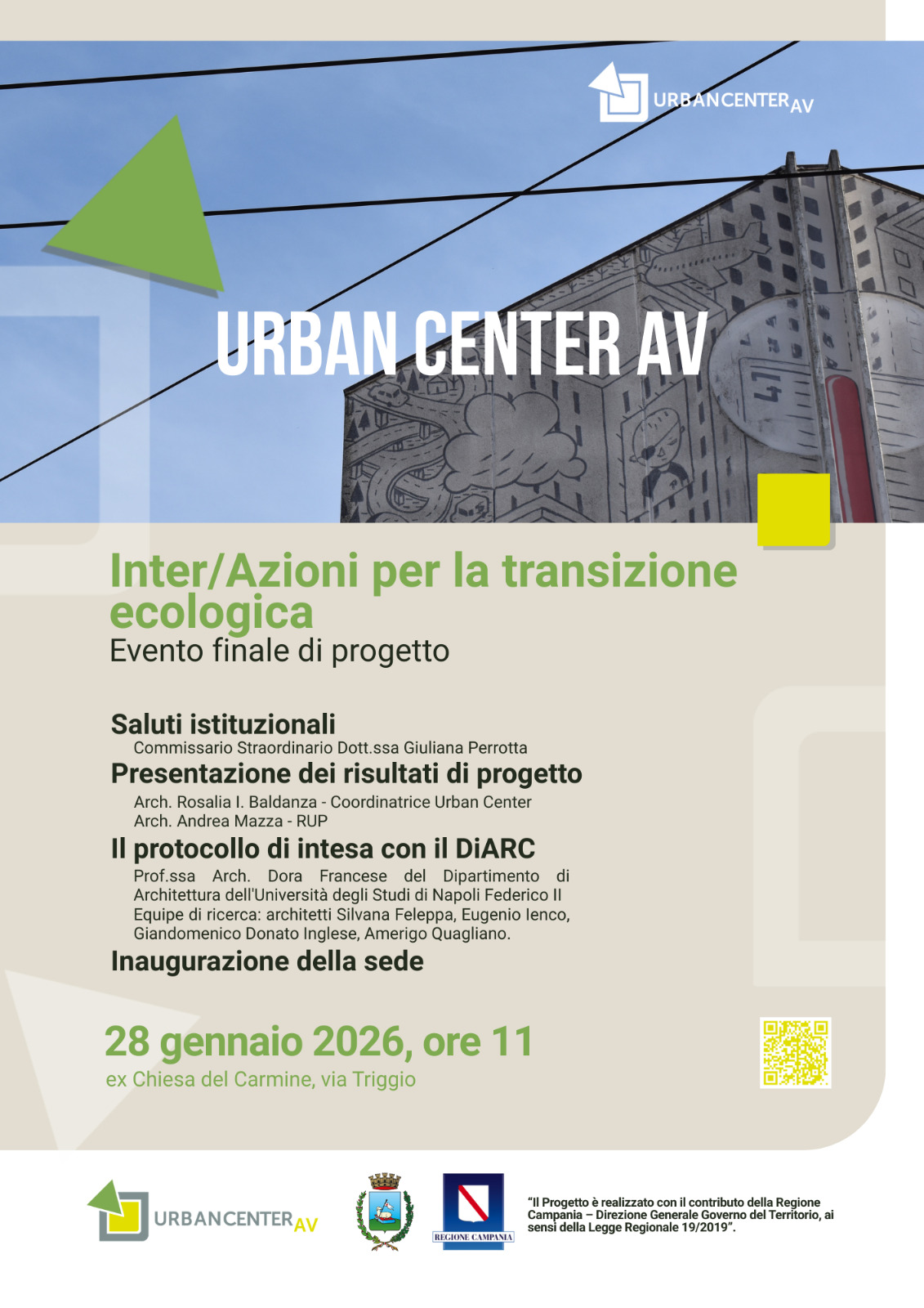 28 gennaio 2026 – Ance Avellino partecipa all’apertura dell’Urban Center della città di Avellino presentando il progetto “Connecting Avellino”